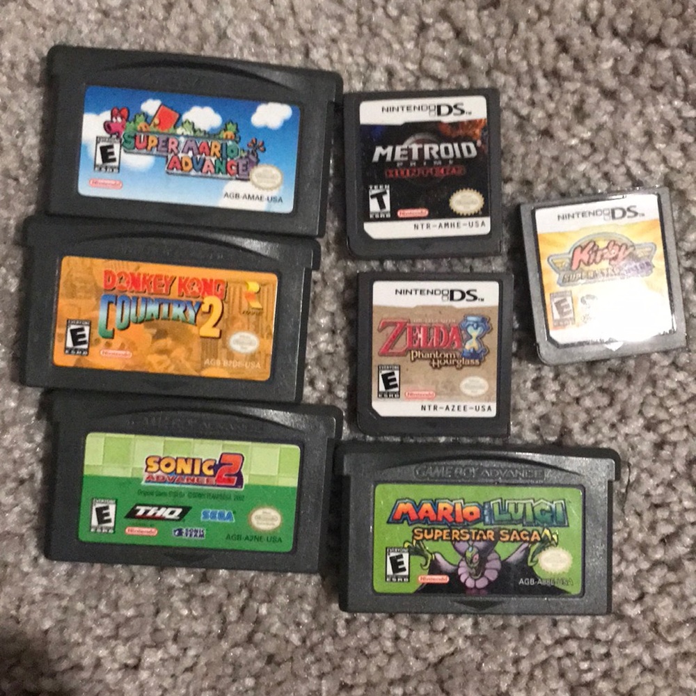 Gameboy and DS Games